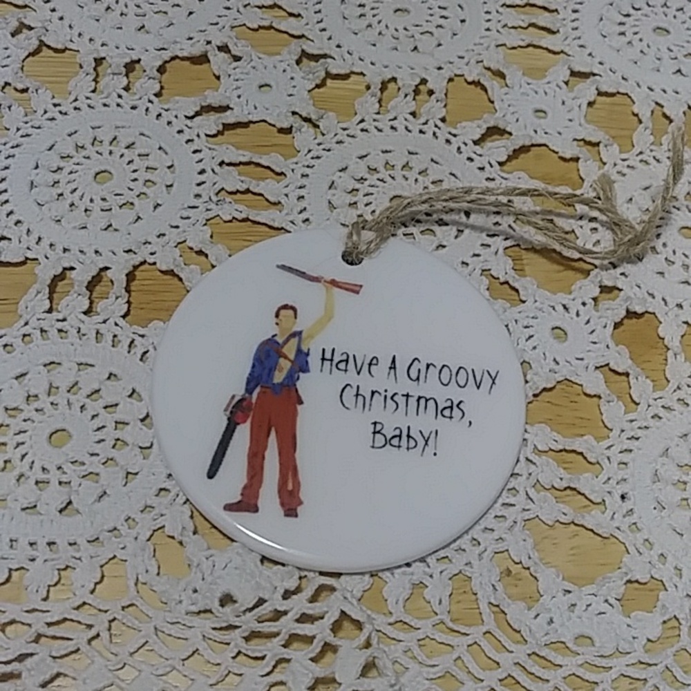 Horror, Zombie, Apocalypse Theme Christmas Ornament